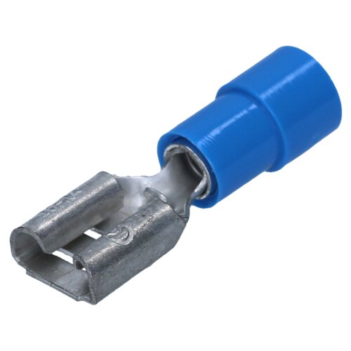 Cembre BF-F608 flat receptacle 6,3x0,8 blue 1,5-2,5mm² partly insulated