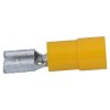 Cembre GF-F608 flat receptacle 6.3x0.8 yellow 4-6mmÂ² partially insulated