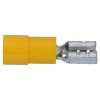 Cembre GF-F608 flat receptacle 6.3x0.8 yellow 4-6mmÂ² partially insulated