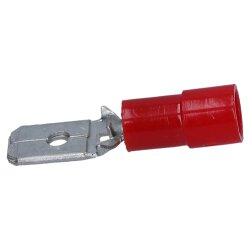 Cembre RF-M608 blade terminal 6,3x0,8mm red 0,25-1,5mm² partly insulated