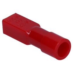 Cembre RF-F308P Ð¿Ð»Ð¾ÑÑŠÐº ÑÑŠÐ´ 2.8x0.8 Ñ‡ÐµÑ€Ð²ÐµÐ½ 0.25-1.5mmÂ² Ð½Ð°Ð¿ÑŠÐ»Ð½Ð¾ Ð¸Ð·Ð¾Ð»Ð¸Ñ€Ð°Ð½