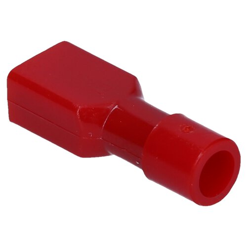 Cembre RF-F408P Flachsteckhülse 4,8x0,8 rot 0,25-1,5mm²  vollisoliert
