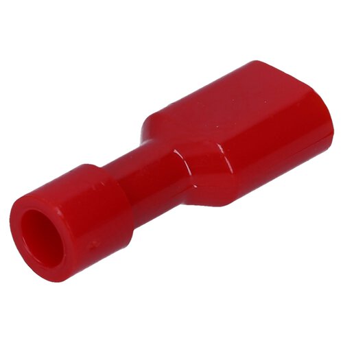 Cembre RF-F608P flat receptacle 6,3x0,8 red 0,25-1,5mm² fully insulated