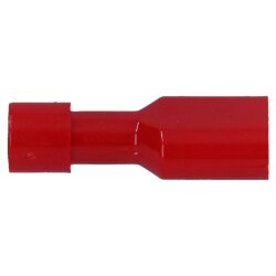 Cembre RF-F608P Flachsteckhülse 6,3x0,8 rot 0,25-1,5mm² vollisoliert