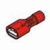 Cembre RF-F608P Flachsteckhülse 6,3x0,8 rot 0,25-1,5mm² vollisoliert