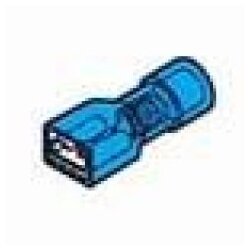 Cembre BF-F405P Flachsteckhülse 4,8x0,5 blau 1,5-2,5mm²  vollisoliert