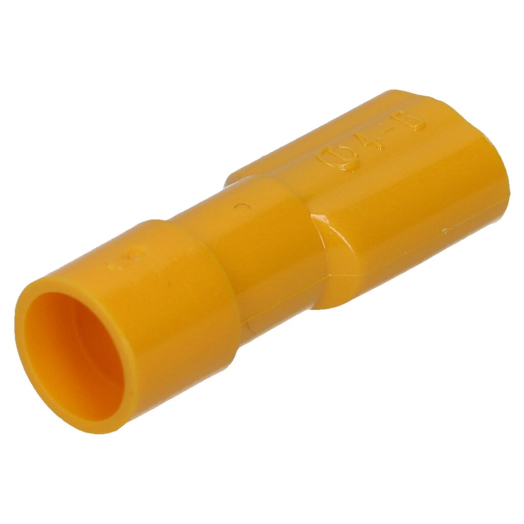 100 Flachsteckhülsen mit Abzweig gelb 6,3x0,8mm Kabelschuhe für 4,0-6mm² Buchse 