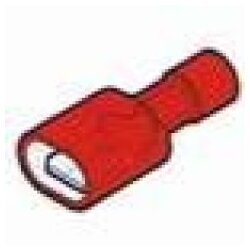 Cembre RF-M608P 扁平连接器 6.3x0.8 红色 0.25-1.5mm² 全绝缘