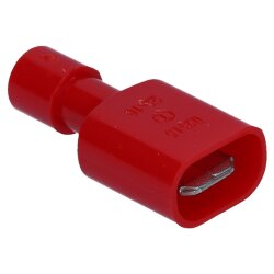 Cembre RF-M608P 扁平连接器 6.3x0.8 红色 0.25-1.5mm² 全绝缘