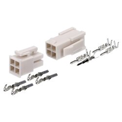 Molex Mini-Fit Jr. sortimenta kaste 296 gab. 2-pin/4-pin/6-pin