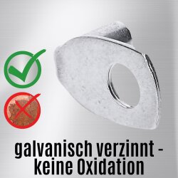 Kalitec KA06-L4 rørformet kabelsko 90° vinklet 2,5 mm² M4