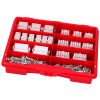 Molex Mini-Fit Jr. asortimento dėžutė 393 vnt 8 kontaktų / 10 kontaktų / 12 kontaktų