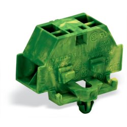 Wago 261-347 4-Leiter Klemme 2,5mm² gn/ge