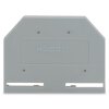 Wago 280-301 Abschlussplatte 2,5mm grau