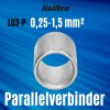 Kalitec L03-P Parallelverbinder 0,25-1,5mm²