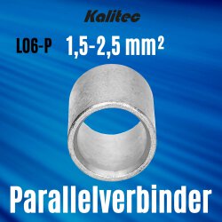 Kalitec L06-P Parallelverbinder 1,5-2,5mm²
