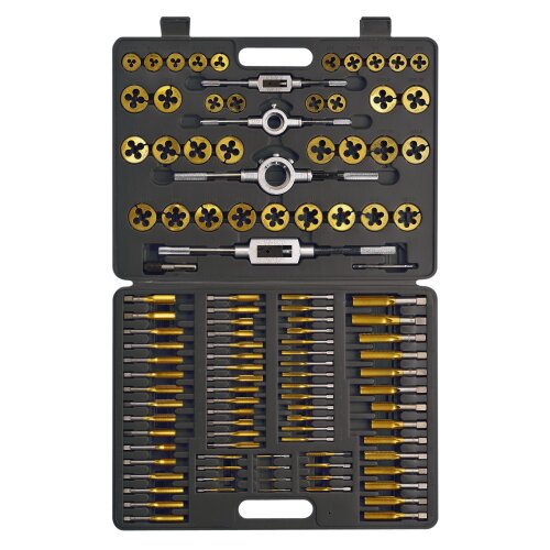 SW-Stahl 82251L Gewindeschneidsatz, TiN, M2-M18, 110-teilig