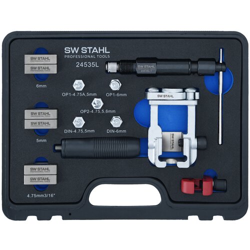 SW-Stahl 24535L Flaring tool, 14 pieces