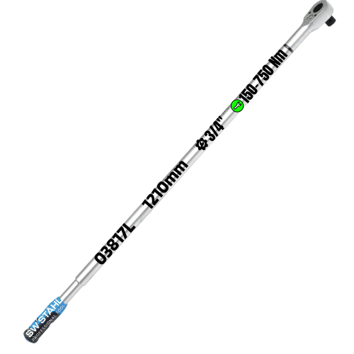 SW-Stahl 03817L Drehmomentschlüssel, 3/4" Zoll, 150-750 Nm