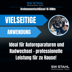 Klucz dynamometryczny SW-Stahl 03812L, 3/8", 10-50 Nm