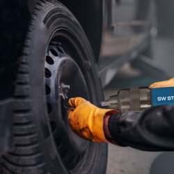 Pnevmatski udarni vijačnik SW-Stahl S3224, 1/4" cola, 9 kosov