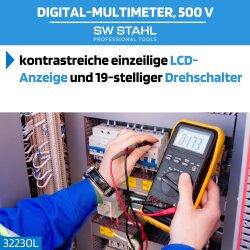 SW-Stahl 32230L Digital-Multimeter, 500 V, CAT II