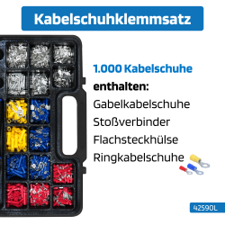 SW-Stahl 42590L Kit de serrage de cosse de câble