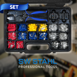 SW-Stahl 42590L Kit de serrage de cosse de câble