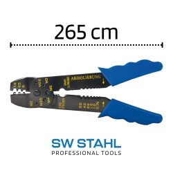 SW-Stahl 42501L upínací kleště na kabelová oka, pro neizolované konektory