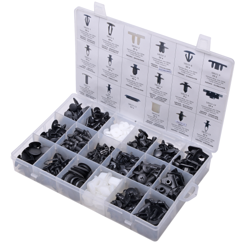 Variedade de clipes de fixação SW-Stahl S8023, Nissan, 408 peças