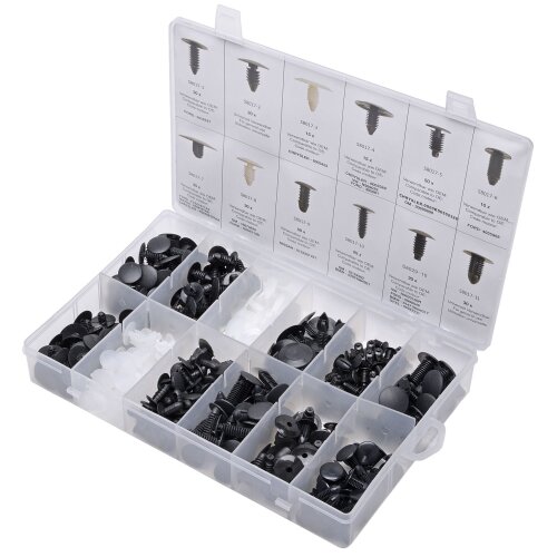 Izbor sponk kabelskega snopa SW-Stahl S8017, 340 kosov