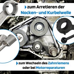 Conjunto de ferramentas de ajuste de motor SW-Stahl 26169L, VAG