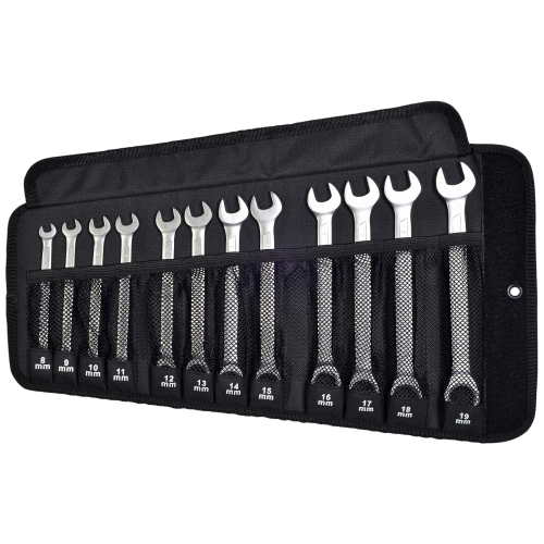 SW-Stahl コンビネーションラチェットレンチセット 8-19mm 12本入 03510L
