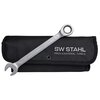 SW-Stahl 03510L Jeu de clés à cliquet à fourche, 8-19 mm, 12 pièces