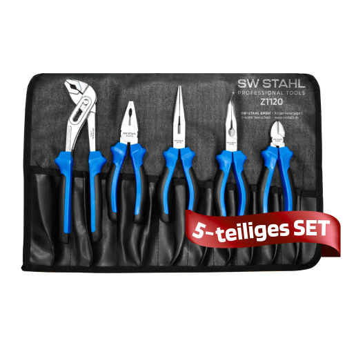 SW-Stahl Z1120 tångset, 5 st