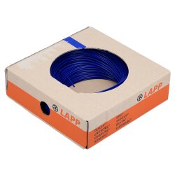 Lapp 4510161 PVC monofilar H05V-K 0,5 mm² azul...