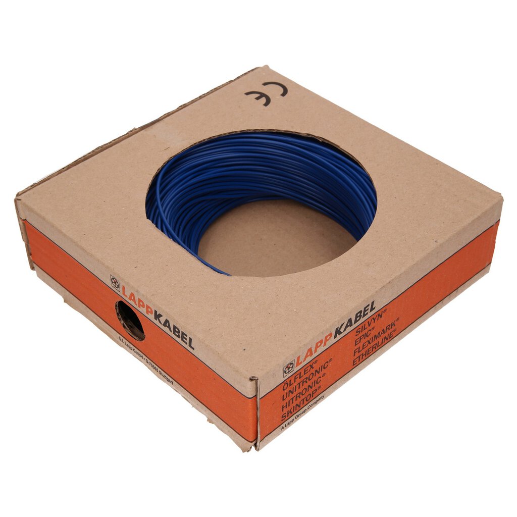 H05V-U 1,0mm² PVC Verdrahtungsleitung eindrähtig violett 100 Meter Ring