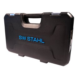 SW-Stahl 07797L Socket set, 1/4", 1/2" inch, 97 pieces I Ratchet box I Ratchet box I Nut box