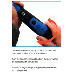 SW-Stahl 03870L professionel momentnøgle, med firkantet fatning, 40-200 Nm