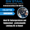 SW-Stahl 03878L プロフェッショナル トルク レンチ、1 インチ、200 ～ 1,000 Nm