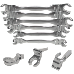 SW-Stahl 01488L stabdžių linijos veržliarakčių rinkinys, 6 vnt