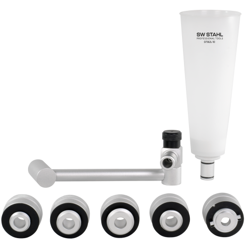 SW-Stahl 07362L yağ doldurma hunisi seti, 7 parça