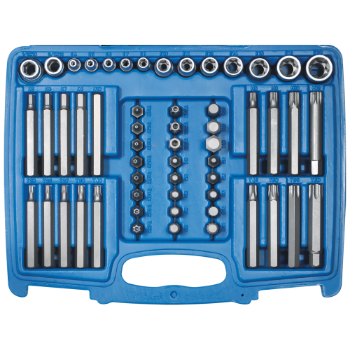 SW-Stahl 04475L bitssortiment, 3/8", 56 stycken