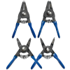 SW-Stahl 41470L Sicherungsringzangensatz, 75 mm, 4-teilig