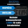 SW-Stahl 03965L Multiplicateur de couple, 1" pouce, 3.200 Nm, 10 pièces