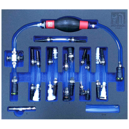 SW-Stahl 24037L 柴油通风套件，带适配器，15 件