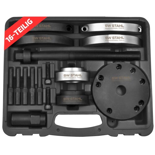 SW-Stahl 301050L Kompaktlager Werkzeugsatz, VAG, 16-teilig