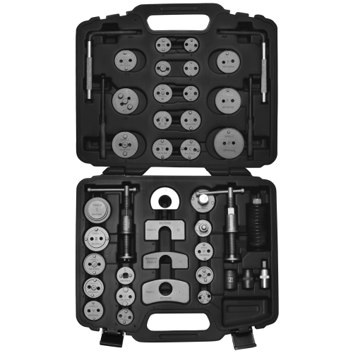 SW-Stahl 01467L Bremskolbenrückdrehwerkzeug, 43-teilig