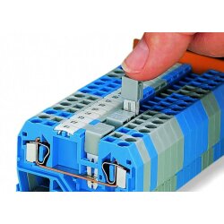 Wago 280-402 Ð½Ð°Ð¿Ñ€ÐµÑ‡Ð½Ð° Ð´Ð¶ÑŠÐ¼Ð¿ÐµÑ€Ð½Ð° ÑÐºÐ¾Ð±Ð° Ð´Ð¾ 2,5 mmÂ²