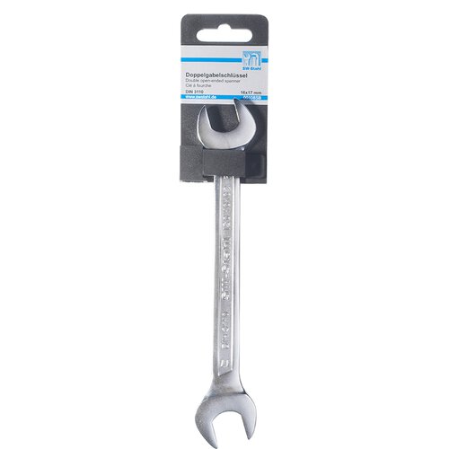 SW-Stahl 00130SB Double open-end wrench, 8 x 10 mm